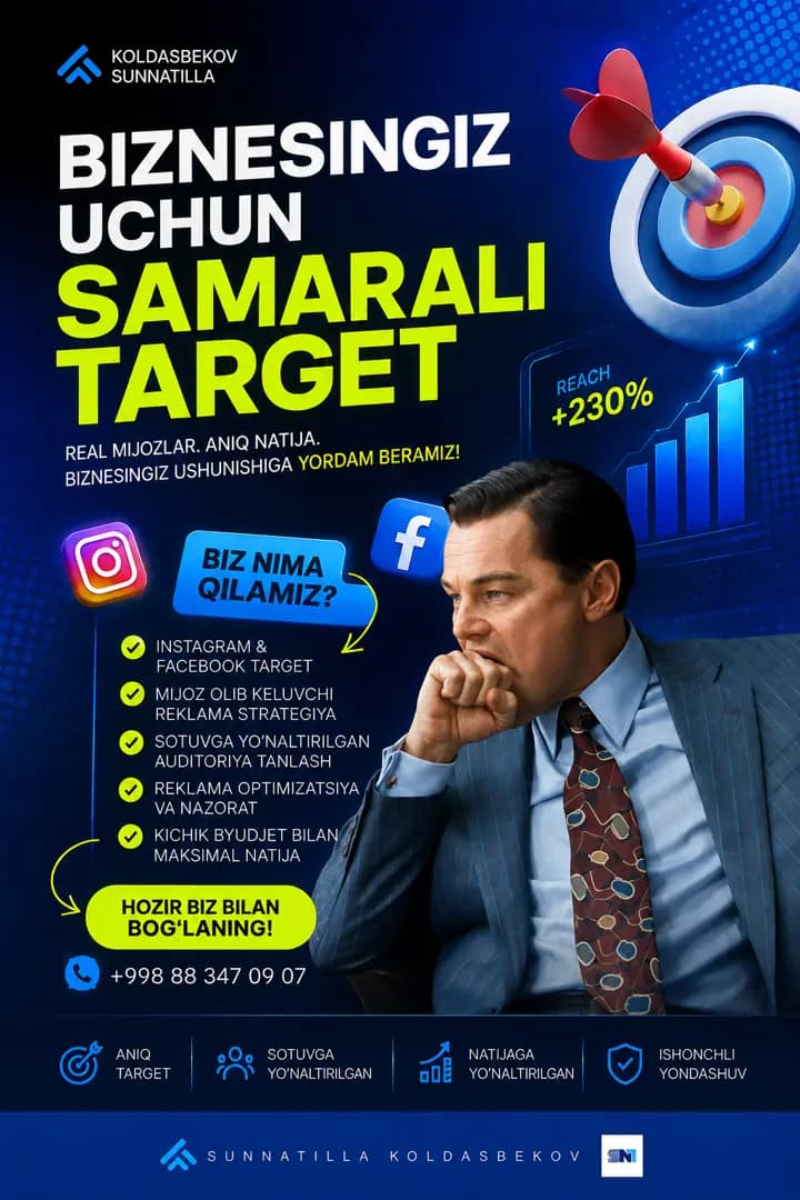 BIZNESINGIZNI KEYINGI BOSQICHGA OLIB CHIQING! 🚀